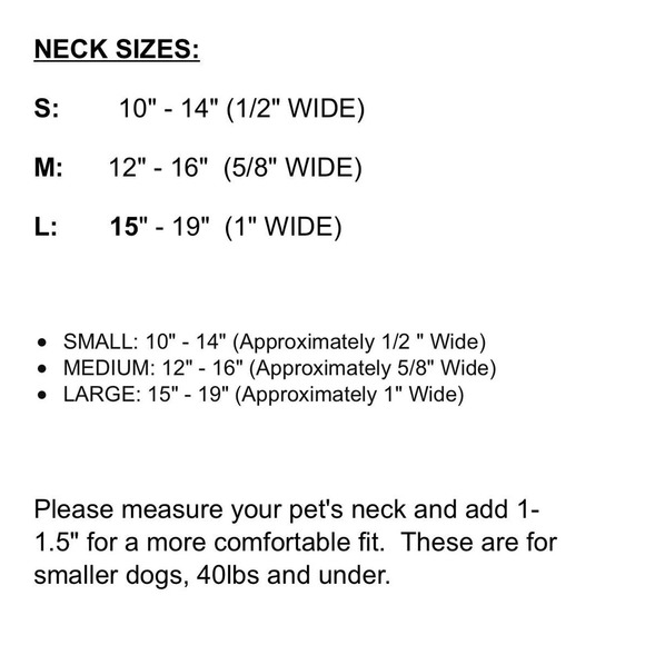 Black Leather Studded Dog Collar with Spikes in Size MEDIUM - Picture 2 of 2